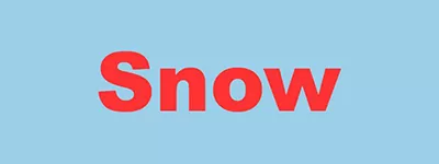 在ps中制作文字顶上堆白雪效果的具体方法
