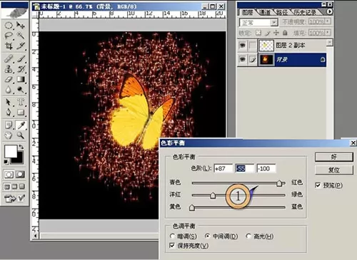 如何使用ps滤镜制作繁星背景?ps滤镜制作繁星背景的具体操作