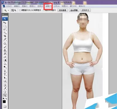怎么使用photoshop把胖人P瘦?photoshop把胖人P瘦的方法