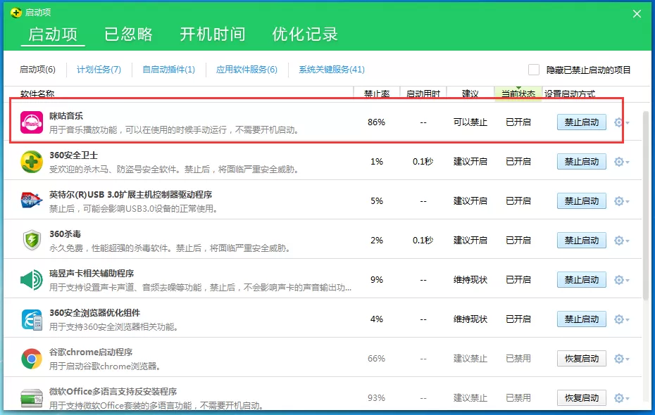 咪咕音乐电脑版怎么取消开机自启动?取消开机自启动教程