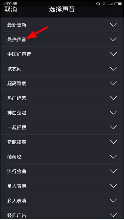 如何找到小咖秀中的金星音频进行配音?