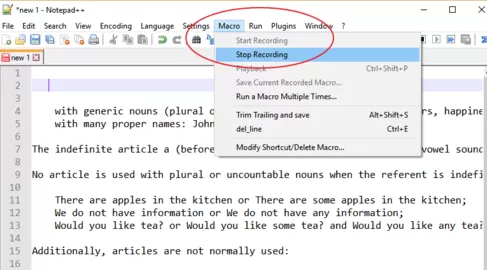 在Notepad++中增加行删除快捷键的具体操作