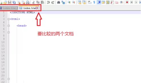 Notepad++进行代码对比的图文教程