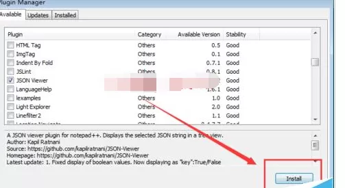 Notepad++格式化json字符串的具体方法