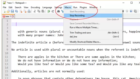 Notepad++如何增加行删除快捷键?增加快捷键教程