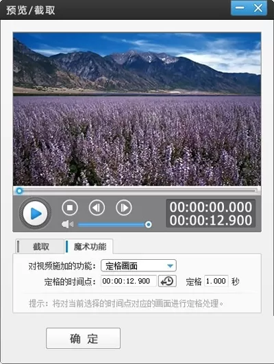 爱剪辑制作画面定格效果的具体方法   爱剪辑怎么制作画面定格效果