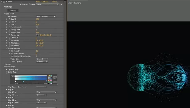 After Effects如何通过Trapcode Form插件制作粒子效果?