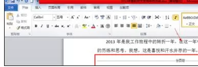 Word2010查看,删除和隐藏分页符的具体方法