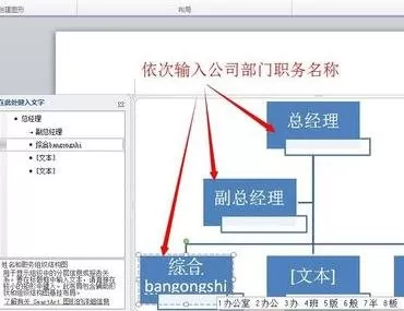 word2010使用SmartArt制作组织结构的方法