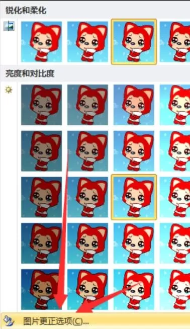 word2010如何设置图片的对比度?