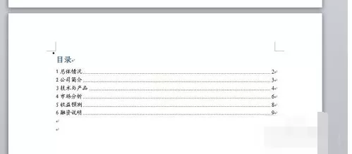 word2010怎样插入目录?插入目录的方法