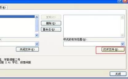 怎么将Word2010中一个文档的样式复制到另一个文档中?