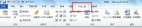 如何在word2010显示开发工具?word2010显示开发工具的方法
