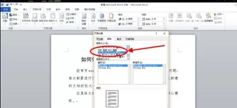 word2010修改默认页面设置的具体方法
