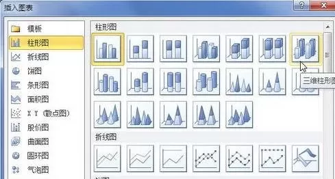 在Word2010中创建图表的具体步骤