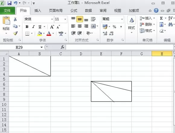 Excel2010中如何绘制斜线表头?绘制斜线表头的方法