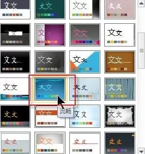 ppt2010主题样式库的使用方法