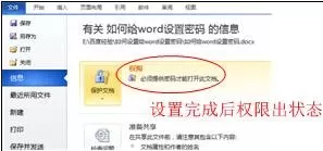 word2010怎么设置密码?word2010设置密码的教程