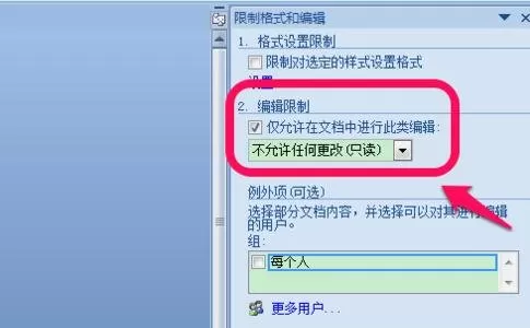 word2010设置只读的具体方法 怎么在word2010中设置只读?