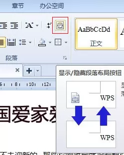 WPS怎么使用段落布局进行排版?