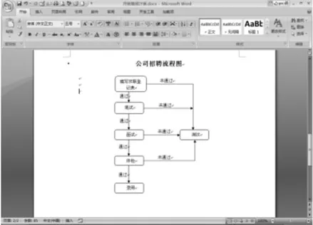 在Word2010中绘制图形时如何输入文字?
