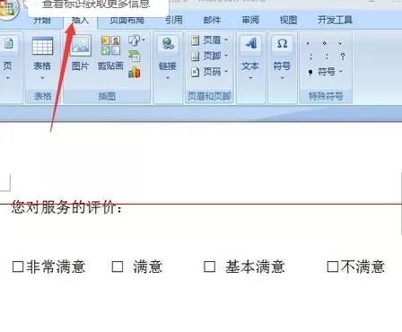 Word2010文档怎么实现在小方块里打钩?