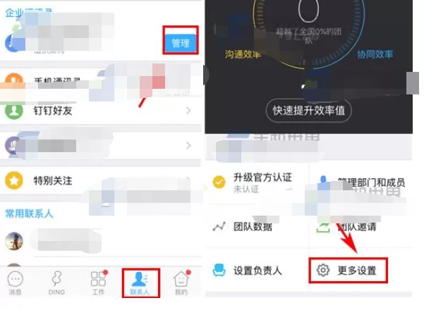 钉钉设置显示团队成员手机号的具体方法