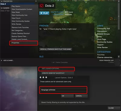 Mac版Steam更新后设置不了中文如何解决?
