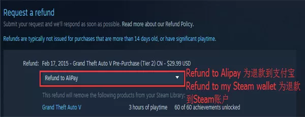 steam如何退款?steam退款条件介绍
