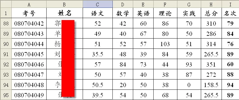 怎么在WPS表格中求特定比例成绩的平均分？