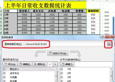 Excel2010制作成多列堆积图具体步骤