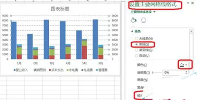 Excel2010制作成多列堆积图具体步骤