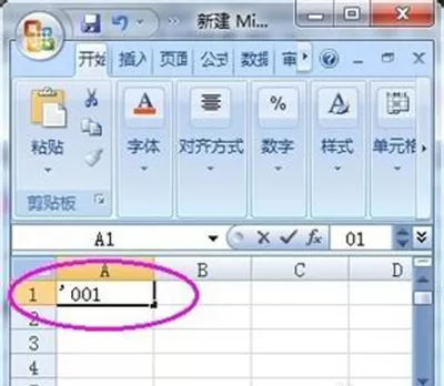Excel2010中输入0开头数字不显示怎么办？