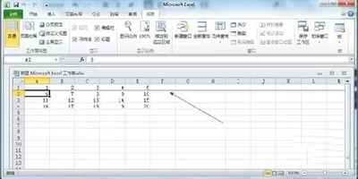在Excel2010中冻结窗口的具体方法