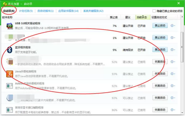 360安全卫士的启动项在什么地方?