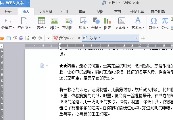 如何在wps中标注特殊符号?