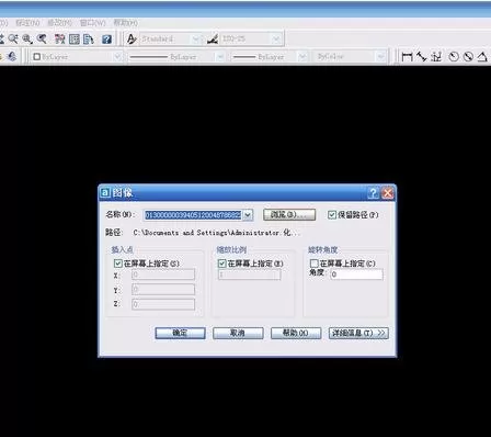 怎么在AutoCAD中导入素材?