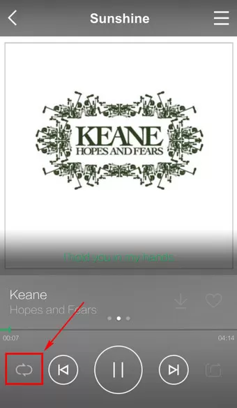 如何设置手机QQ音乐播放顺序?