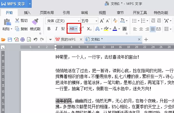 WPS2016怎么插入删除线?插入删除线的方法