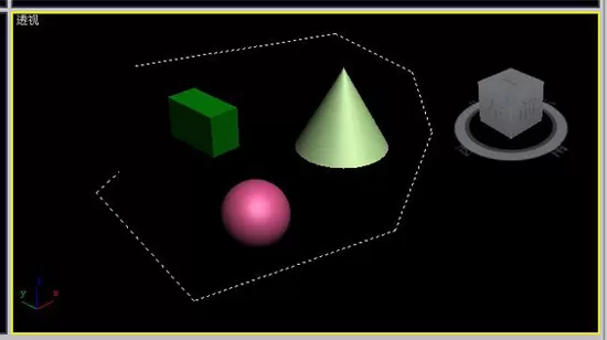 如何解决3dmax选择工具变成圆形的问题?
