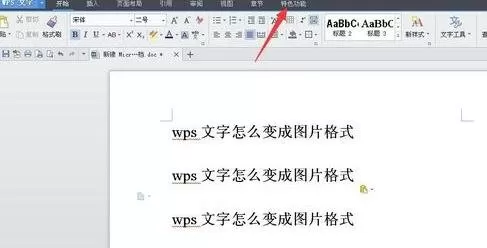 wps如何将文字变成图片格式?将文字变成图片格式的方法