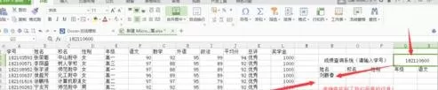 WPS表格如何打造智能成绩查询系统?