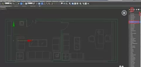 如何在cad中导入3dmax后建模?