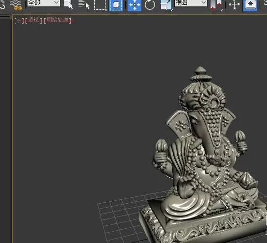 怎么使用3Dmax将模型转化为浮雕?
