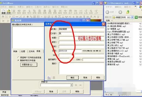 GoldWave如何规范MP3歌曲的音质?