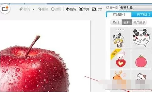 美图秀秀如何给图片添加动态饰品?给图片添加动态饰品的方法