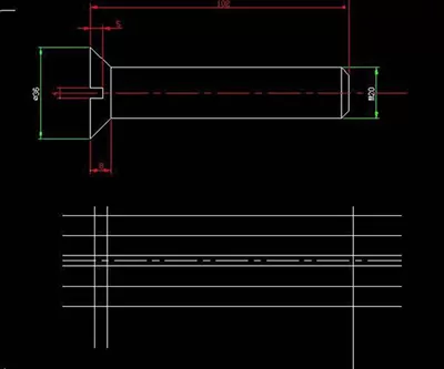 如何使用AutoCAD 2007绘制螺丝钉