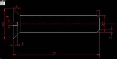 如何使用AutoCAD 2007绘制螺丝钉