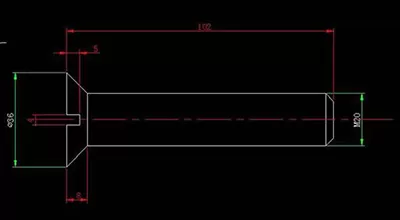 如何使用AutoCAD 2007绘制螺丝钉