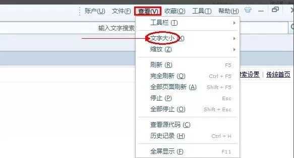 搜狗高速浏览器如何设置字体大小？设置字体大小的方法
